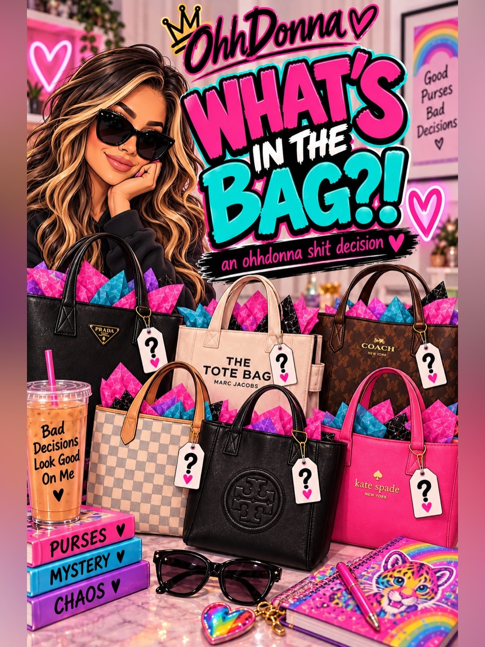 What’s In The Bag Event!! 🎒👜🛍️👀⁉️